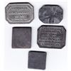 Image 2 : Canada West Communion Tokens - Lot of 5