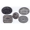 Image 1 : Canada West Communion Tokens - Lot of 5