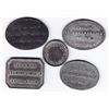 Image 2 : Canada West Communion Tokens - Lot of 5