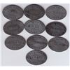 Image 1 : Canada West Communion Tokens - Lot of 10