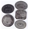 Image 1 : Canada West Communion Tokens - Lot of 5