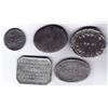 Image 2 : Canada West Communion Tokens - Lot of 5
