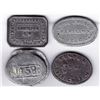 Image 1 : Canada West Communion Tokens - Lot of 4
