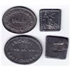 Image 1 : Canada West Communion Tokens - Lot of 4