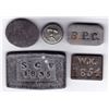 Image 1 : Canada West Communion Tokens - Lot of 5