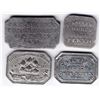 Image 1 : Canada West Communion Tokens - Lot of 4