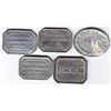 Image 2 : Canada West Communion Tokens - Lot of 5