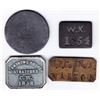 Image 1 : Canada West Communion Tokens - Lot of 4