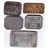 Image 1 : Canada West Communion Tokens - Lot of 5