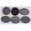 Image 1 : Communion Stock Tokens - Lot of 6