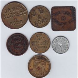 World Coins - Caribbean Token Lot