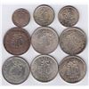 Image 2 : World Coins - Ceylon - Lot of 9