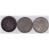 Image 1 : World Coins - Chile - Lot of 3 Pesos