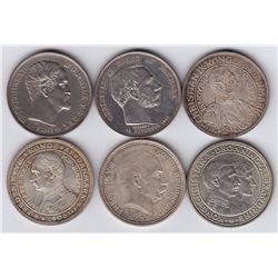 World Coins - Denmark - Lot of 6