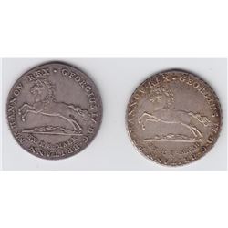 World Coins - Germany, 16 Gute Groschen, 1826 & 1829