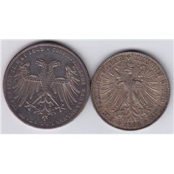 World Coins - Germany, Frankfurt - Lot of 2