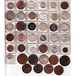 World Coins - Group of British Colonies & Great Britain