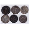 Image 2 : World Coins - Great Britain - Lot of 6 Pennies
