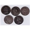 Image 1 : World Coins - Great Britain - Lot of 5 Two Pence