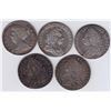 Image 1 : World Coins - Great Britain - Lot of 5 Shillings