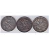 Image 2 : World Coins - Great Britain - Lot of 3 Crowns