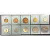 Image 1 : World Coins - Great Britain - 10 Coin Proof Set - 1953