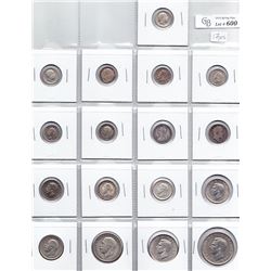 World Coins - Great Britain - Lot of 17