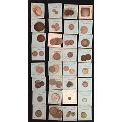 World Coins - Greece, Guadeloupe, Guatemela - Lot of 75 Coins