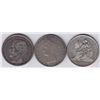 Image 1 : World Coins - Guatemala - Lot of 3 Pesos