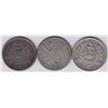 Image 2 : World Coins - Guatemala - Lot of 3 Pesos