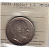 Image 1 : World Coins - India, 1 Rupee, 1907c