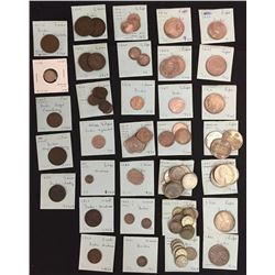 World Coins - India - Lot of 85 Coins