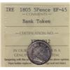 Image 1 : World Coins - Ireland, Bank Token, 5 Pence, 1805
