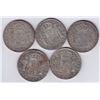 Image 2 : World Coins - Mexico - Lot of 5, 8 Reales