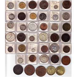 World Coins - Group of South America, Central America, France & French Colonies