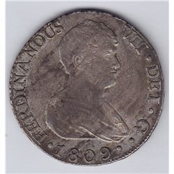 World Coins - Spain - 8 Reales, 1809S