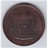 Image 1 : Br 527. Bank of Montreal Halfpenny, 1844. Heavy trees.