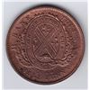 Image 2 : Br 527. Bank of Montreal Halfpenny, 1844. Heavy trees.