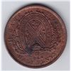 Image 2 : Br 527. Bank of Montreal Halfpenny, 1844. Heavy trees.