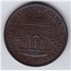 Image 1 : Br 527. Bank of Montreal Halfpenny, 1844. Small trees.