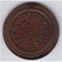 Br 572. Playing Card Token.