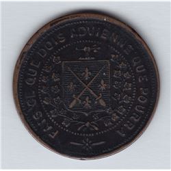 Br 606. P. O. Tremblay's Numismatist Card, 1892.