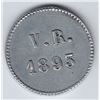 Image 2 : Br 623. V(ital) R(aparie) Saloon token, 1893.