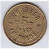 Image 2 : Br 627. G(edeon) N(ormandin), 5 Cents In Trade.