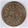 Image 2 : Br 628. N(apoleon) T(remblay). 5 Cents In Trade.