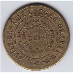 Br 645. Ludger Gravel's Balmoral Advertising Card, 1892.