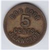 Image 1 : Br 648a. J. Lanctot's Token, 1898.