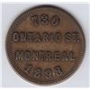 Image 2 : Br 648a. J. Lanctot's Token, 1898.