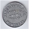 Image 1 : Br 651. Wm. Sclater & Co.'s, Montreal, Advertising Token