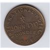 Image 1 : Br 656. John Tyo's International Hotel Token, Dundee.